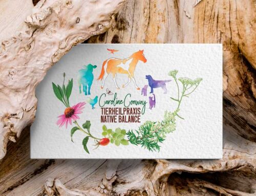 Logodesign Tierheilpraktikerin Caroline Conway